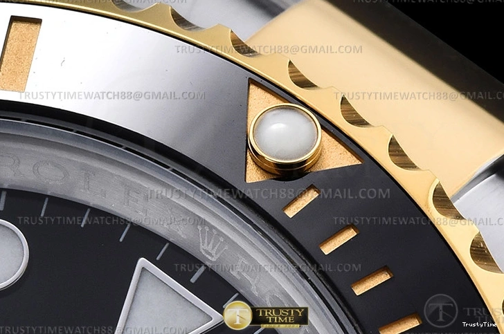 0415 Submariner 116613LN 904L YG SS Black GMF V2 VR DailyWear 1089